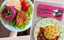 Những bữa trưa bày ra đĩa đẹp như ăn hàng của 9x 