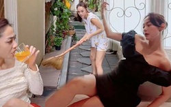 Minh Hằng lên đồ "dằn mặt" em dâu