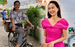 Trong "Cây táo nở hoa" toàn mặc đồ rách, ngoài đời Hồng Ánh chuộng style trang nhã 