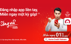 Đăng nhập app Home Credit, được miễn 1 kỳ trả góp
