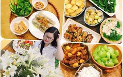 Những mâm cơm giản dị ai nhìn cũng muốn ăn