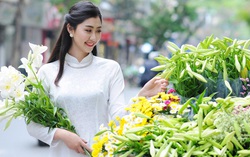 Ngẩn ngơ trước những gánh hàng hoa 