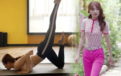 Nhã Phương tung ảnh tập yoga tại nhà, body không còn gầy trơ xương