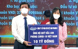 Vinamilk ủng hộ 10 tỷ đồng vào Quỹ vaccine phòng Covid-19