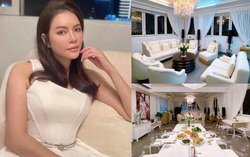 "Cung điện" của Lý Nhã Kỳ: Sân thượng lãng mạn, phòng khách rộng đủ ăn buffet
