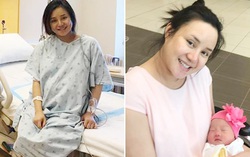 Vy Oanh thông báo "mẹ tròn con vuông" sau lần vượt cạn thứ 3