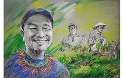 Sài Gòn những ngày giãn cách qua tranh Lê Sa Long
