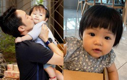 Con gái Cường Đô La sớm bộc lộ năng khiếu nghệ thuật, 8 tháng tuổi đã "quyền lực" nhất nhà