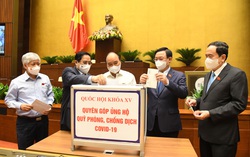 Quốc hội phát động quyên góp ủng hộ Quỹ vaccine phòng dịch Covid-19