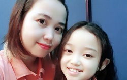 Mẹ ngăn nước mắt rơi để cùng con chiến đấu với ung thư