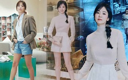 Song Hye Kyo tái xuất khoe phong cách ăn mặc tôn dáng
