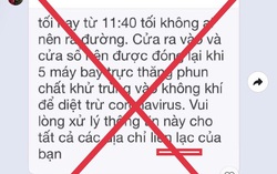 “TPHCM sử dụng 5 trực thăng phun chất khử trùng” là thông tin sai sự thật