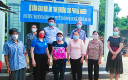 Hội LHPN TP Quảng Ngãi bàn giao 2 Mái ấm tình thương cho phụ nữ nghèo
