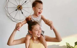 Ngắm hội mẹ bỉm Việt tập luyện cùng con trong mùa dịch