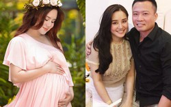 Bầu to sắp đẻ, Vy Oanh vẫn phải lên tiếng thanh minh cho chồng đại gia trên mạng xã hội