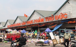 Tạm dừng hoạt động chợ đầu mối Thủ Đức
