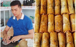 Chàng trai 9X mách cách làm chả giò chay ngon giòn cho lễ Vu Lan