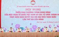 Nhiều nét mới triển khai xây dựng Chương trình hành động của MTTQ Việt Nam và các tổ chức thành viên