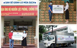 San sẻ khó khăn mùa dịch, Vinamilk tặng 45.000 phần quà cho người dân gặp khó khăn