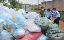 Thu giữ hơn 1 tấn khẩu trang tái chế chuẩn bị tung ra thị trường