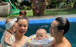 Cặp bố mẹ hot nhất VBIZ Hà Hồ - Kim Lý làm gì ở nhà mùa dịch?