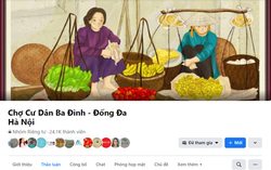 Nhộn nhịp “chợ online” nội khu mùa dịch