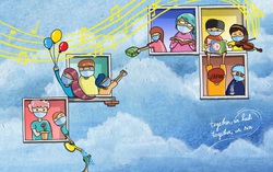 Ngắm những tác phẩm đoạt giải cuộc thi thiết kế chủ đề chiến thắng Covid