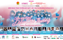 Đêm nhạc trực tuyến gây quỹ hỗ trợ tuyến đầu chống dịch