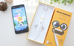 Tạm biệt “trận chiến” đánh răng cho trẻ cùng bàn chải điện thông minh Brush Monster
