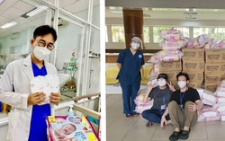 Diana Unicharm sát cánh cùng đội ngũ y tế tuyến đầu
chăm sóc bệnh nhân 