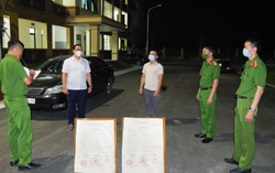 Hà Nam: Bắt khẩn cấp 2 đối tượng làm giả giấy xác nhận đi lại để thông chốt