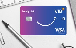 Lần đầu tiên tại Việt Nam, VIB hợp tác Visa ra mắt dòng thẻ tín dụng đồng hành cùng con