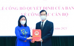 Điều động Phó Ban Kinh tế Trung ương giữ chức Phó Ban Dân vận Trung ương
