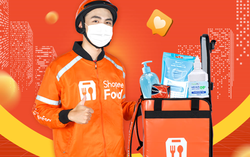 ShopeeFood tiếp sức bác tài, chung tay vượt khó