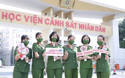 Phụ nữ Học viện CSND phát huy vai trò trong phòng, chống dịch Covid-19