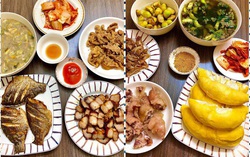 9X khoe những mâm cơm chồng nấu, hội chị em vào khen nức nở
