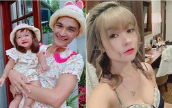 Mạc Văn Khoa mặc váy của vợ để nịnh con gái cười