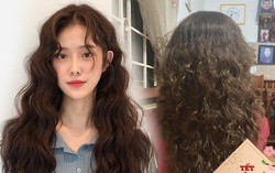 Làm tóc xoăn Boho chơi Tết, chị em khóc ròng vì "tóc chỉ đẹp khi còn ở tiệm"