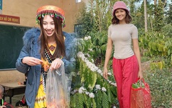 Riêng gì H’Hen Niê, Thùy Tiên cũng sắm đồ ở chợ
