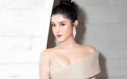 Tất bật chạy show Tết, Á hậu Huyền My "không mở nổi mắt" vì tác hại đeo lens