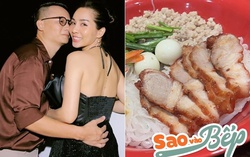 Trời mưa, vợ Hoàng Bách làm món "cực phẩm" 