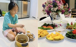 Vợ Shark Bình khoe bữa ăn đầy màu sắc do ái nữ trổ tài, nhận "cơn mưa lời khen"