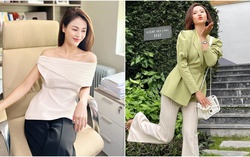 Phong cách công sở sang chảnh của 2 nữ chính phim VTV