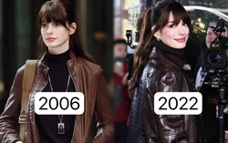 Bí quyết giúp Anne Hathaway "hack tuổi" như gái đôi mươi