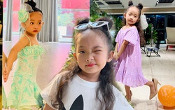 Khánh Thi không tiếc tiền đầu tư váy áo cho con gái