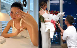 Á hậu Mâu Thủy bất ngờ thông báo "lên chức" mẹ bỉm