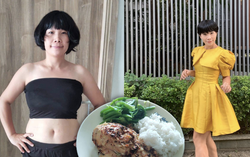 Nữ MC truyền hình giảm 15kg trong 4 tháng để tránh bệnh tật