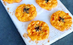 Trời mưa lạnh ăn bánh khoai lang là ngon nhất