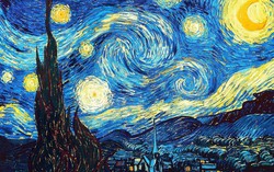 Giải mã 5 bí ẩn thú vị trong bức tranh “Bầu trời sao” huyền thoại của danh họa Van Gogh