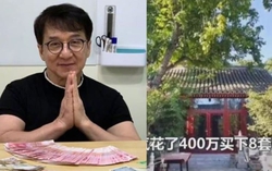 Thành Long mua 8 căn nhà từ ngày đến Bắc Kinh